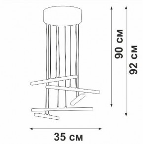 Подвесной светильник Vitaluce V3046 V3046-1/5S в Ханты-Мансийске - hanty-mansiysk.ok-mebel.com | фото 5