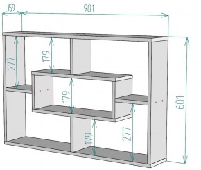 Полка S40 в Ханты-Мансийске - hanty-mansiysk.ok-mebel.com | фото 2