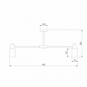Потолочная люстра Eurosvet Vegga 70160/12 хром Smart в Ханты-Мансийске - hanty-mansiysk.ok-mebel.com | фото 4
