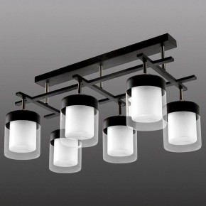 Потолочная люстра Imex MD.06593 MD.06593-6-S-BK+AB в Ханты-Мансийске - hanty-mansiysk.ok-mebel.com | фото