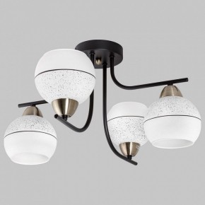 Потолочная люстра Imex MD.8136 MD.8136-4-S-BK+AB в Ханты-Мансийске - hanty-mansiysk.ok-mebel.com | фото