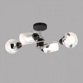 Потолочная люстра Imex MD.8243 MD.8243-4-S-BK+CH в Ханты-Мансийске - hanty-mansiysk.ok-mebel.com | фото 2