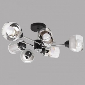 Потолочная люстра Imex MD.8243 MD.8243-6-S-BK+CH в Ханты-Мансийске - hanty-mansiysk.ok-mebel.com | фото