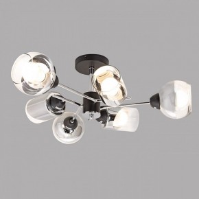 Потолочная люстра Imex MD.8243 MD.8243-6-S-BK+CH в Ханты-Мансийске - hanty-mansiysk.ok-mebel.com | фото 2
