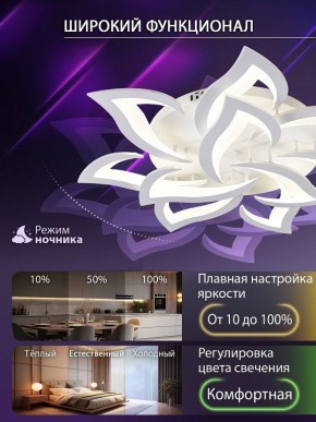 Потолочная люстра Natali Kovaltseva OLIMP LED SMART 84005 в Ханты-Мансийске - hanty-mansiysk.ok-mebel.com | фото 6