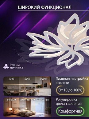 Потолочная люстра Natali Kovaltseva RIF LED LAMPS 81118/5C в Ханты-Мансийске - hanty-mansiysk.ok-mebel.com | фото 6