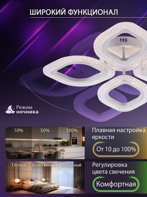 Потолочная люстра Natali Kovaltseva SM LED LAMPS 81455 в Ханты-Мансийске - hanty-mansiysk.ok-mebel.com | фото 6