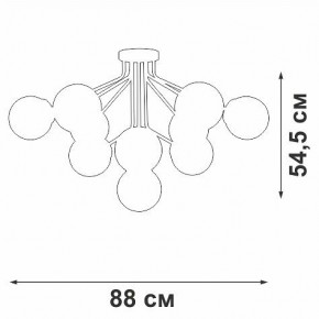 Потолочная люстра Vitaluce V42870 V42870-8/10PL в Ханты-Мансийске - hanty-mansiysk.ok-mebel.com | фото