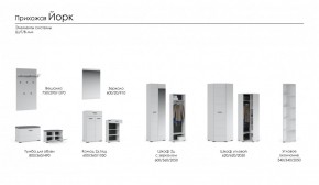 Прихожая Йорк (модульная) в Ханты-Мансийске - hanty-mansiysk.ok-mebel.com | фото 2