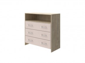 PROxSON Комод Varna (ЛДСП Бунратти+ткань Бунратти/Ultra Суфле) 90x40 в Ханты-Мансийске - hanty-mansiysk.ok-mebel.com | фото