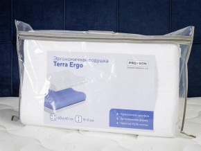 PROxSON Подушка Terra Ergo (Страйп сатин) 40x60 в Ханты-Мансийске - hanty-mansiysk.ok-mebel.com | фото 10