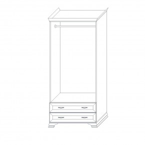 Шкаф 2-х дверный (корпус) Сиена в Ханты-Мансийске - hanty-mansiysk.ok-mebel.com | фото 5