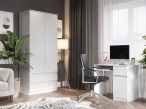 Шкаф 2-ств. с 2 ящиками "Бьянко" в Ханты-Мансийске - hanty-mansiysk.ok-mebel.com | фото 4