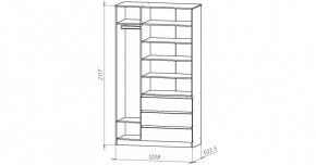 НИЦЦА-2 Шкаф 3-х дверный (НЦ.02) в Ханты-Мансийске - hanty-mansiysk.ok-mebel.com | фото 2