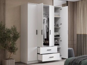 Шкаф 4-х створчатый Титан (белый) в Ханты-Мансийске - hanty-mansiysk.ok-mebel.com | фото 4