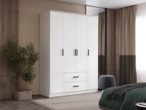 Шкаф 4-х створчатый Титан (белый) в Ханты-Мансийске - hanty-mansiysk.ok-mebel.com | фото 5