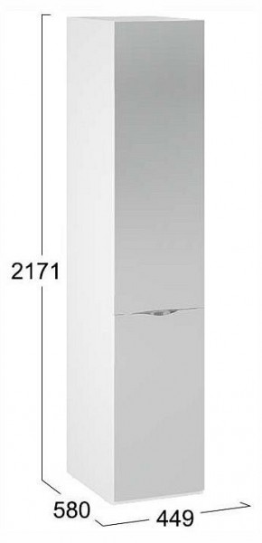 Шкаф для белья Глосс СМ-319.07.002 в Ханты-Мансийске - hanty-mansiysk.ok-mebel.com | фото 4