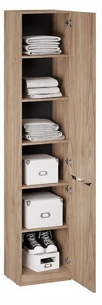 Шкаф для белья Глосс СМ-319.07.012 в Ханты-Мансийске - hanty-mansiysk.ok-mebel.com | фото 2