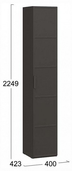 Шкаф для белья Стелла Исп.2 в Ханты-Мансийске - hanty-mansiysk.ok-mebel.com | фото 4