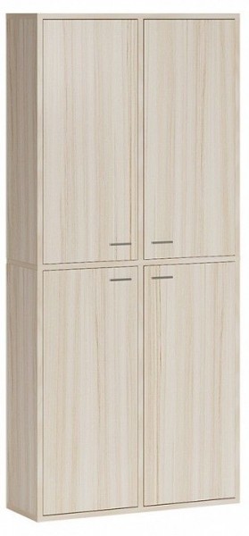 Шкаф книжный Домино СУ(ш2в2)+4ФГ в Ханты-Мансийске - hanty-mansiysk.ok-mebel.com | фото