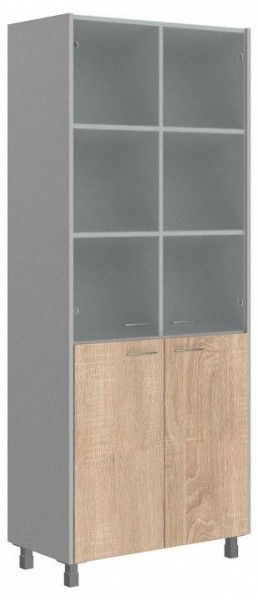 Шкаф книжный Offix New OHC 87.2 в Ханты-Мансийске - hanty-mansiysk.ok-mebel.com | фото