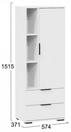 Шкаф комбинированный Агата в Ханты-Мансийске - hanty-mansiysk.ok-mebel.com | фото 4
