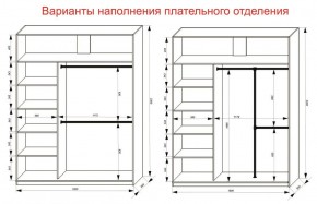 Шкаф-купе 1800 серии SOFT D1+D3+B2+PL1 (2 ящика+1штанга) профиль «Графит» в Ханты-Мансийске - hanty-mansiysk.ok-mebel.com | фото 7