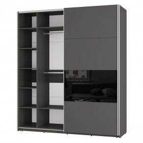 Шкаф-купе Харви ШКК-10 (графит) в Ханты-Мансийске - hanty-mansiysk.ok-mebel.com | фото 2
