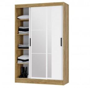Шкаф-купе Тайм ШКК-03 (крафт/белый) в Ханты-Мансийске - hanty-mansiysk.ok-mebel.com | фото 3