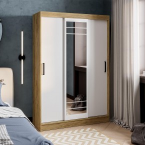 Шкаф-купе Тео ШКК-02 (крафт/белый) в Ханты-Мансийске - hanty-mansiysk.ok-mebel.com | фото