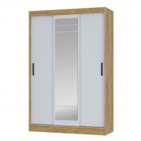 Шкаф-купе Тео ШКК-02 (крафт/белый) в Ханты-Мансийске - hanty-mansiysk.ok-mebel.com | фото 2