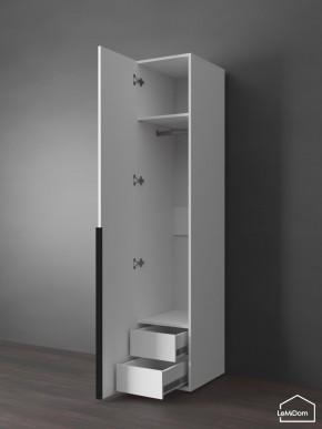 Шкаф Linnea MHR-1-3 2050х400х510 (Белый-М 11.1.1) в Ханты-Мансийске - hanty-mansiysk.ok-mebel.com | фото 7