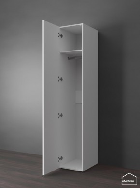 Шкаф Linnea MHR-1PO 2050х400х510 (Белый-М 11.1.2) в Ханты-Мансийске - hanty-mansiysk.ok-mebel.com | фото 4