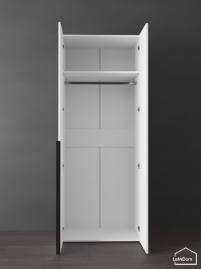Шкаф Linnea MHR-2 2050х800х510 (Белый-М 11.1.2) в Ханты-Мансийске - hanty-mansiysk.ok-mebel.com | фото 4