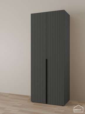 Шкаф Linnea MHR-2 2050х800х510 (Графит-М 11.1.25) в Ханты-Мансийске - hanty-mansiysk.ok-mebel.com | фото