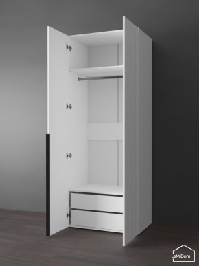 Шкаф Linnea MHR-2-3 2050х800х510 (Белый-М 11.1.1) в Ханты-Мансийске - hanty-mansiysk.ok-mebel.com | фото 6