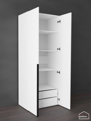 Шкаф Linnea MHR-2-4 2050х800х510 (Белый-М 11.1.2) в Ханты-Мансийске - hanty-mansiysk.ok-mebel.com | фото 6
