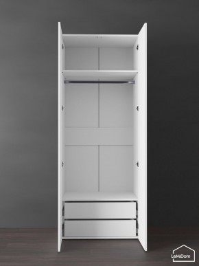 Шкаф Linnea MHR-2PO-3 2050х800х510 (Белый-М 11.1.2) в Ханты-Мансийске - hanty-mansiysk.ok-mebel.com | фото 4