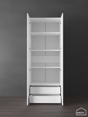 Шкаф Linnea MHR-2PO-4 2050х800х510 (Белый-М 11.1.2) в Ханты-Мансийске - hanty-mansiysk.ok-mebel.com | фото 6