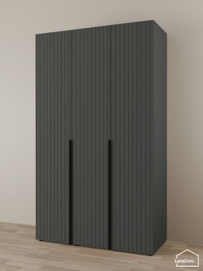 Шкаф Linnea MHR-3-1 2050х1200х510 (Графит-М 11.1.25) в Ханты-Мансийске - hanty-mansiysk.ok-mebel.com | фото