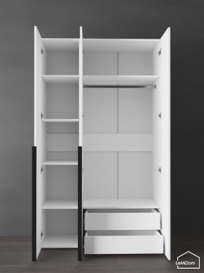 Шкаф Linnea MHR-3-2 2050х1200х510 (Белый-М 11.1.2) в Ханты-Мансийске - hanty-mansiysk.ok-mebel.com | фото 6