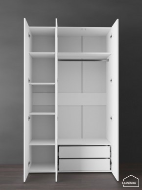 Шкаф Linnea MHR-3PO-2 2050х1200х510 (Белый-М 11.1.2) в Ханты-Мансийске - hanty-mansiysk.ok-mebel.com | фото 6