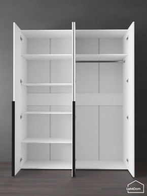 Шкаф Linnea MHR-4-1 2050х1600х510 (Белый-М 11.1.2) в Ханты-Мансийске - hanty-mansiysk.ok-mebel.com | фото 4