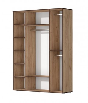 Шкаф Норден 1600 (Дуб Крафт золотой) в Ханты-Мансийске - hanty-mansiysk.ok-mebel.com | фото 2