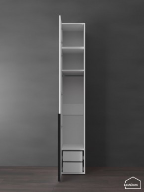 Шкаф с антресолью Linnea MHR-1A-3 2450х400х510 (Белый-М 11.1.1) в Ханты-Мансийске - hanty-mansiysk.ok-mebel.com | фото 5