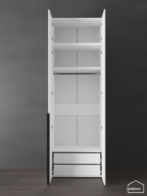 Шкаф с антресолью Linnea MHR-2A-3 2450х800х510 (Белый-М 11.1.2) в Ханты-Мансийске - hanty-mansiysk.ok-mebel.com | фото 6
