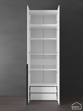 Шкаф с антресолью Linnea MHR-2A-4 2450х800х510 (Белый-М 11.1.2) в Ханты-Мансийске - hanty-mansiysk.ok-mebel.com | фото 6