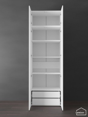 Шкаф с антресолью Linnea MHR-2POA-4 2450х800х510 (Белый-М 11.1.2) в Ханты-Мансийске - hanty-mansiysk.ok-mebel.com | фото 6