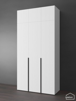 Шкаф с антресолью Linnea MHR-3A-1 2450х1200х510 (Белый-М 11.1.2) в Ханты-Мансийске - hanty-mansiysk.ok-mebel.com | фото