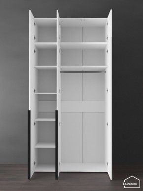Шкаф с антресолью Linnea MHR-3A-1 2450х1200х510 (Белый-М 11.1.2) в Ханты-Мансийске - hanty-mansiysk.ok-mebel.com | фото 5